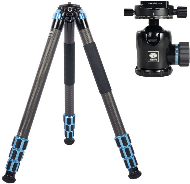 시루이 AM-324 야외 촬영용 삼각대 + MT-20 볼헤드 세트