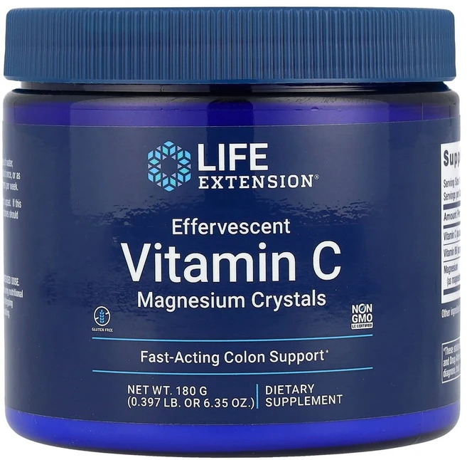 Life Extension 에페르베센트 비타민 C 마그네슘 크리스탈, 1개 - 쿠팡