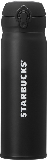스타벅스 재팬 핸디 스테인레스 보틀 매트 블랙 500ml, 1개