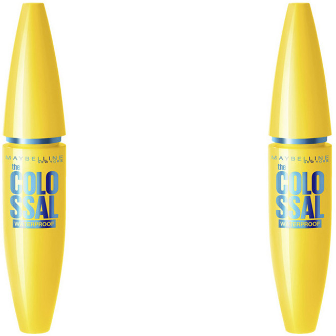 Maybelline Colossal Black Mascara Waterproof 메이블린 콜로설 워터프루프 블랙 마스카라 10ml 2팩