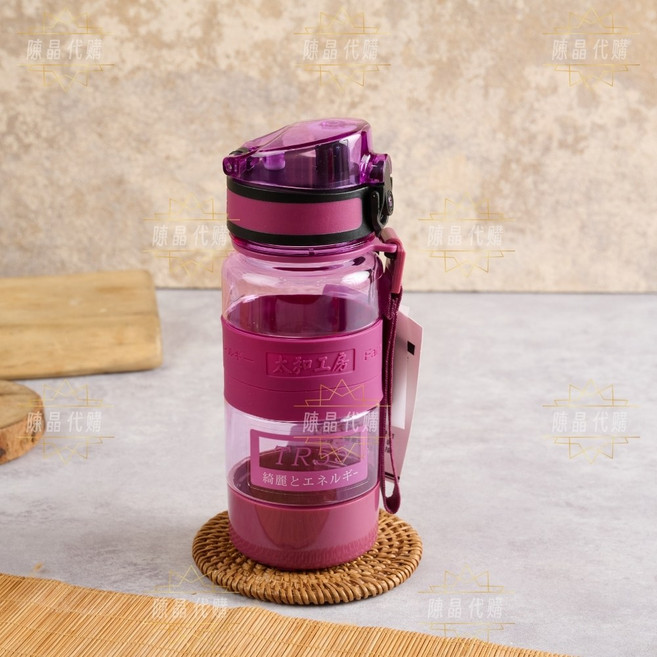 太和工房 TR55 直飲式不銹鋼上蓋 兒童水壺運動水壺, 350ml深紫色【現貨】, 1個