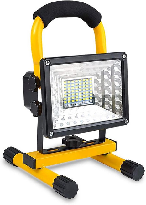 LED工作燈 便攜手提式戶外照明燈 露營維修應急燈, 300W-90燈珠-電量顯示, 1個