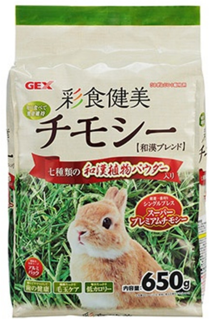 日本 GEX 賽馬級牧草 彩食健美 翠綠高纖維, 手工挑選初割提摩西 原裝,原裝超取限2包, 1個