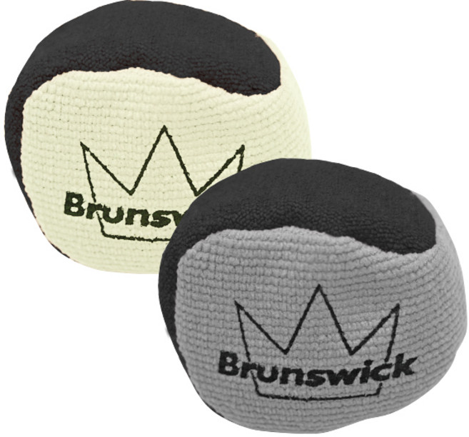 브런스윅 마이크로화이버 퍼프볼 볼링용품 볼링그립 핸드컨디션 땀흡수 수분제거 파우더, 1개