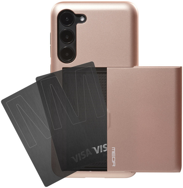 메오르 카드 2장 슬라이드 범퍼 휴대폰 케이스