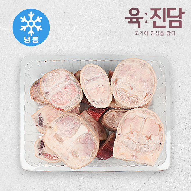 [육진담] 한우 우족 (냉동), 1개, 2kg