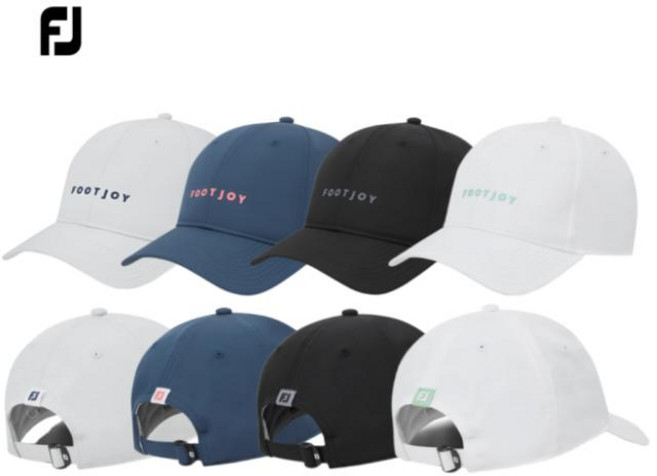 풋조이 골프 골프캡 남성골프모자 FJ, 화이트/피스타치오