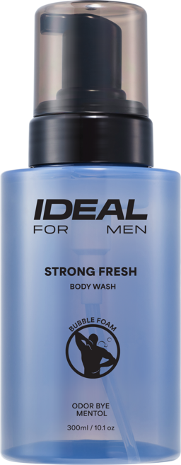 아이디얼포맨 스트롱 프레시 바디워시, 1개, 300ml