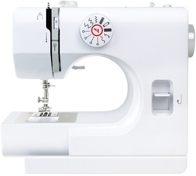 한현 스마트미싱 LED UFR-725 미니 재봉틀, 화이트