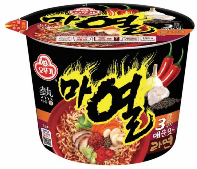 오뚜기 마열라면 컵라면 12개입, 5개