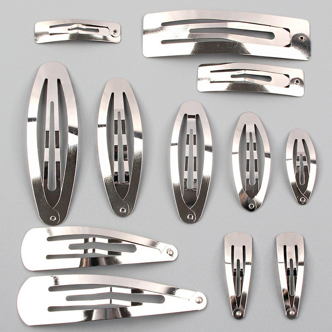 똑딱핀 똑딱이 머리핀 쓰리핀 딱핀 핀대 헤어핀 부자재 재료 (국산)