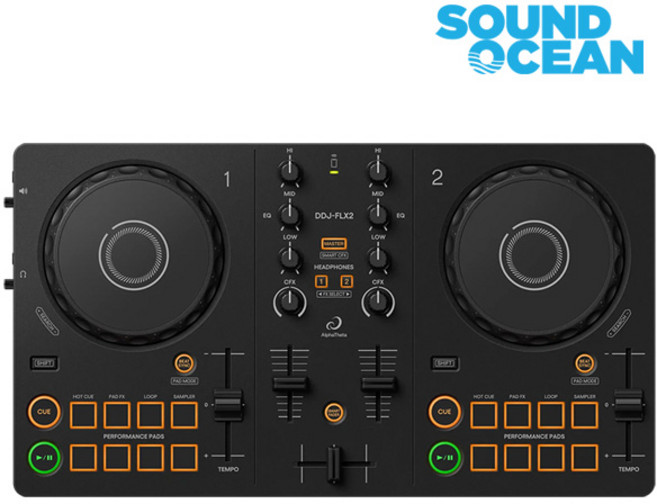 파이오니아 스마트 디제이 컨트롤러 Pioneer Smart DJ Controller, Alphatheta DDJ-FLX2
