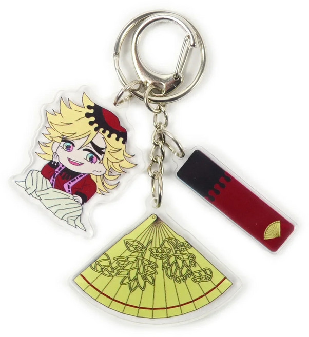 열쇠고리 귀멸의칼날 아크릴 피규어 굿즈 C.개 C.개, 도우마, 1개