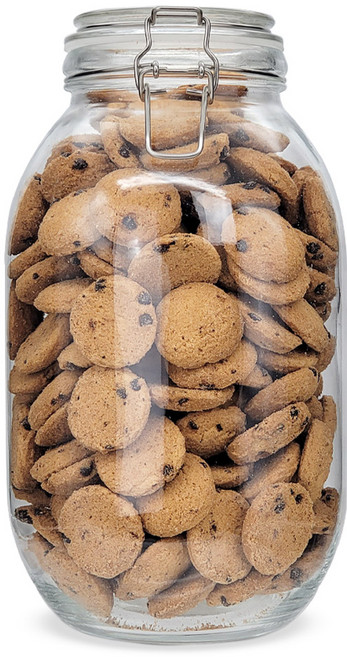 미르코리아 파인클립자 3000ml 클램프 캐닝자 유리병 M298 매실 수제청병, 1개