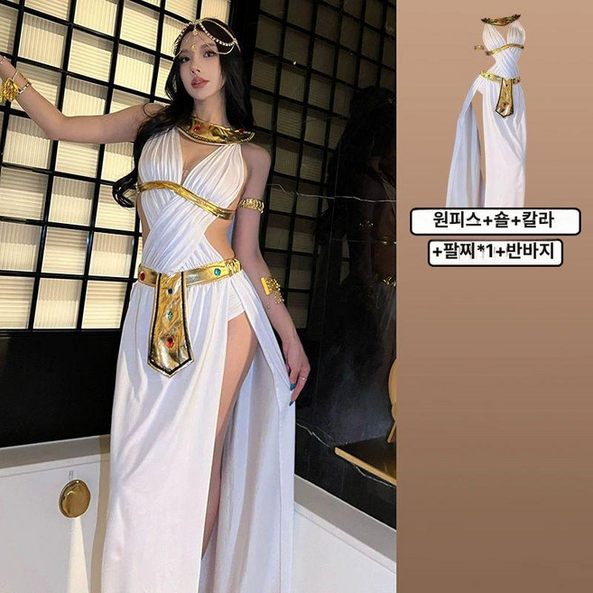 그 알라딘 여신 코스프레 의상 코스프레의상 산타옷 풍선옷