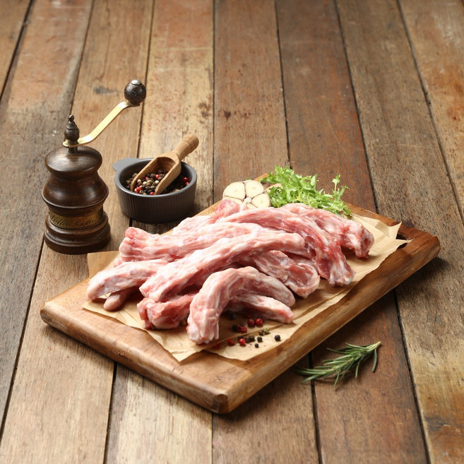 돼지꼬리뼈 수제간식 애견간식 대형견 생식 소형견간식, 1개, 1kg