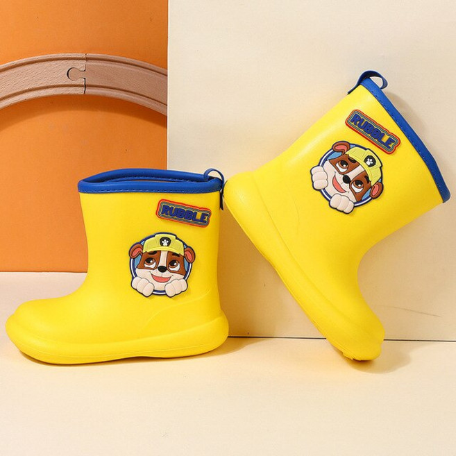 PAW Patrol Marshall 장화 유아 방수 어린이 신발 EVA 경량 물 만화 선물