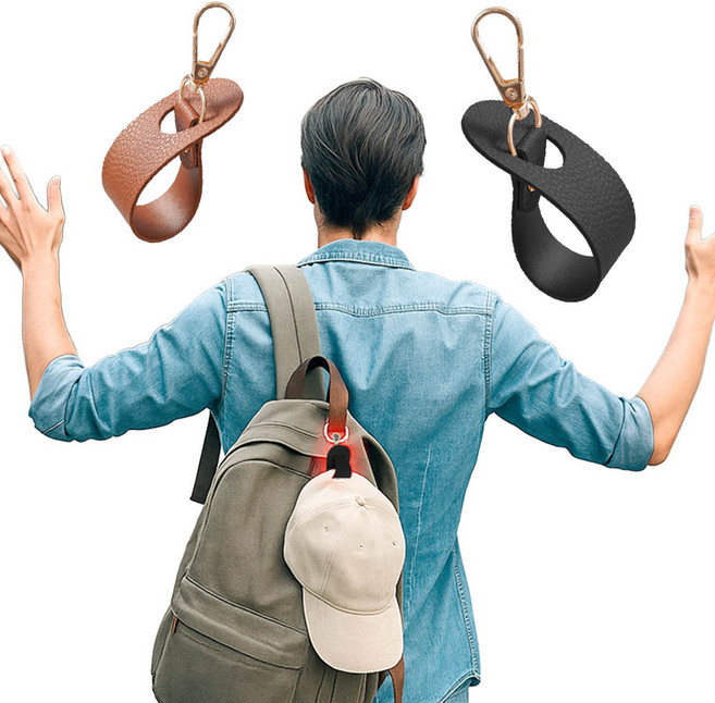 깔끔더하기 휴대용 가방 모자 걸이 가방 모자키링