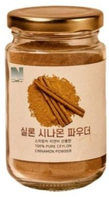 계피 가루 시나몬 계핏 가루 효능 수정과 계피 분말 80g, 1개