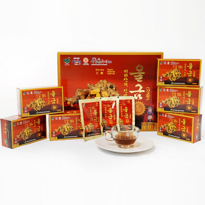 울금진(울금엑기스) 80ml*30포 _산청지리산약초영농조합, 30개, 80ml