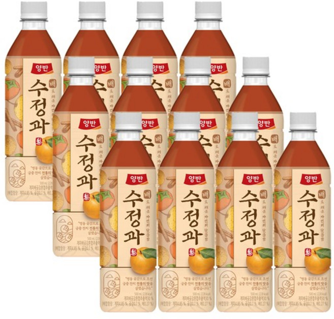 양반 배수정과 500ml 12입