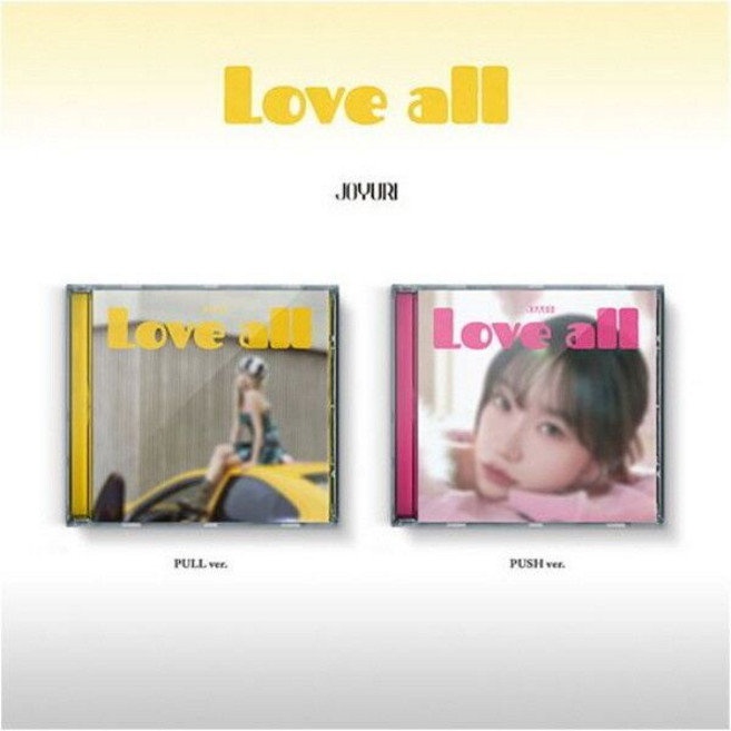 개봉앨범 포토카드 없음 / 조유리 (JO YURI) - 미니2집 LOVE ALL (Jewel Ver.) PUSH 버전