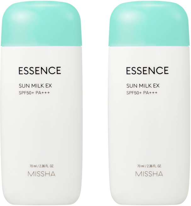 미샤 올 어라운드 세이프 블록 에센스 선 밀크 EX SPF50+ PA+++, 70ml, 2개