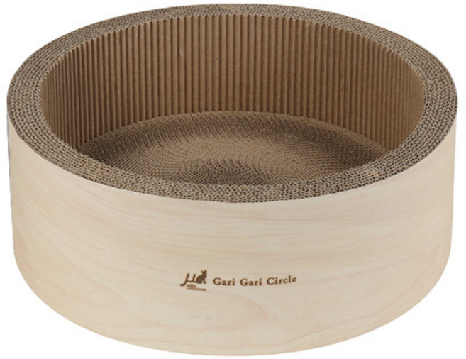 가리가리 스크래쳐 서클 아이보리, 1개