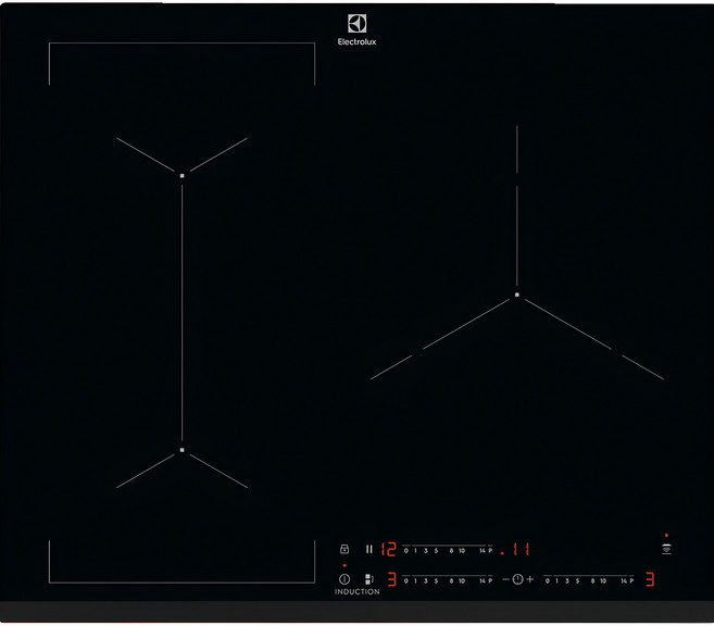 일렉트로룩스 인덕션 브릿지 3구, EIV63344, 빌트인