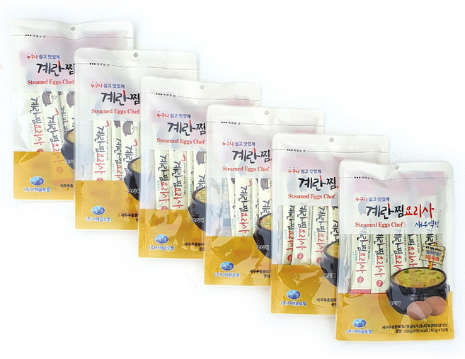 계란찜요리사 새우액젓 10p, 100g, 6개