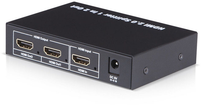 이지넷 UHD 1:2 HDMI 2.0 분배기 NEXT-402SP4K60, 1개