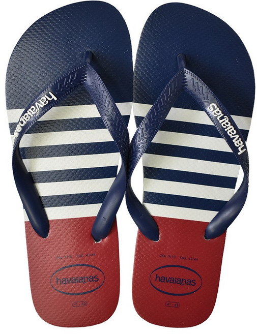 havaianas 哈瓦仕 TOP NAUTICAL系列 法式海軍風 人字拖 夾腳拖 拖鞋 黑白色 巴西品牌 巴西集品