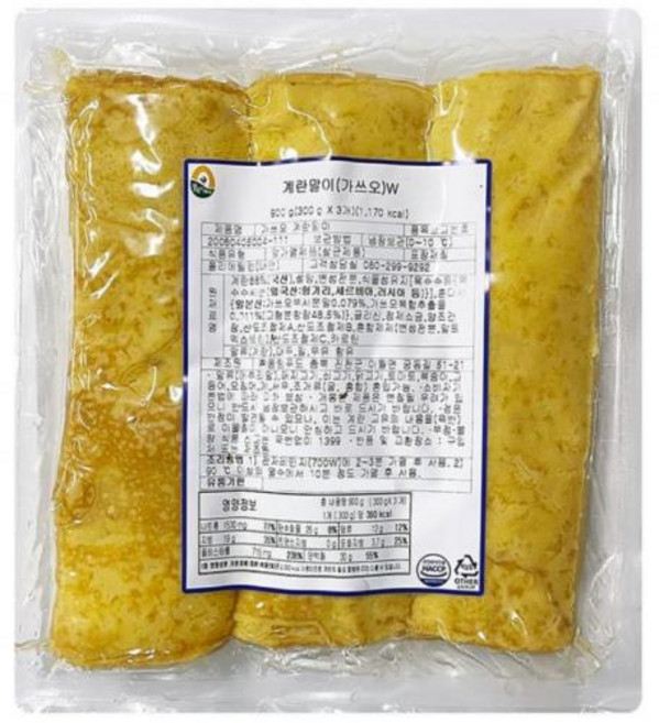 가쓰오계란말이 풍림 냉장, 1개, 900g