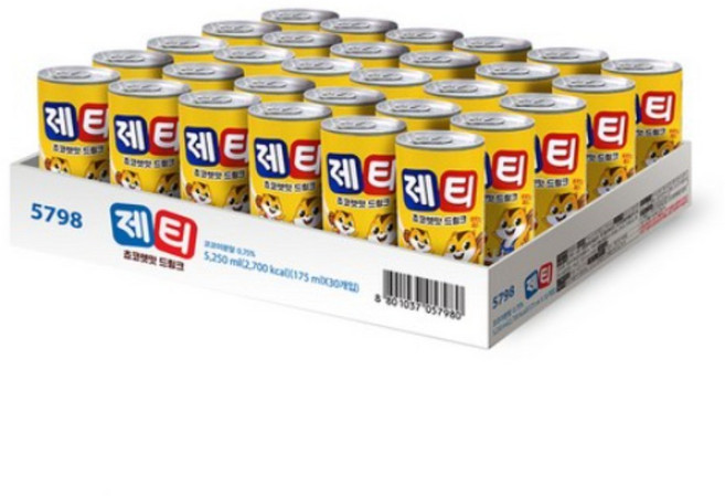 제티 초코렛맛 캔, 175ml, 15개