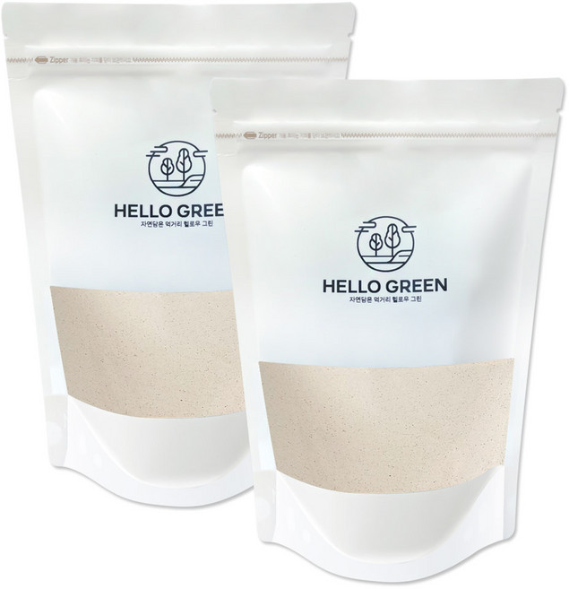 헬로우그린 국내산 돼지감자가루 뚱딴지가루, 500g, 2개