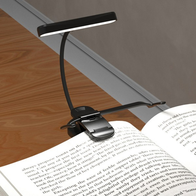 독서 등 터치 무단계 디밍 피아노 악보용 침대 옆 야간 조명에 유연한 목 클립이 있는 LED 음악 스탠드 라, 01