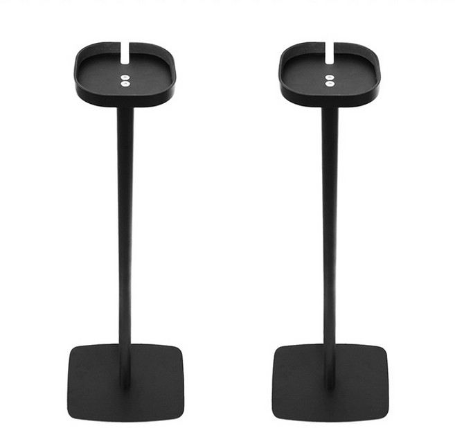 Sonos play1 블루투스 스피커 전용 스탠드 거치대 소노스원 받침대, 블랙 페어