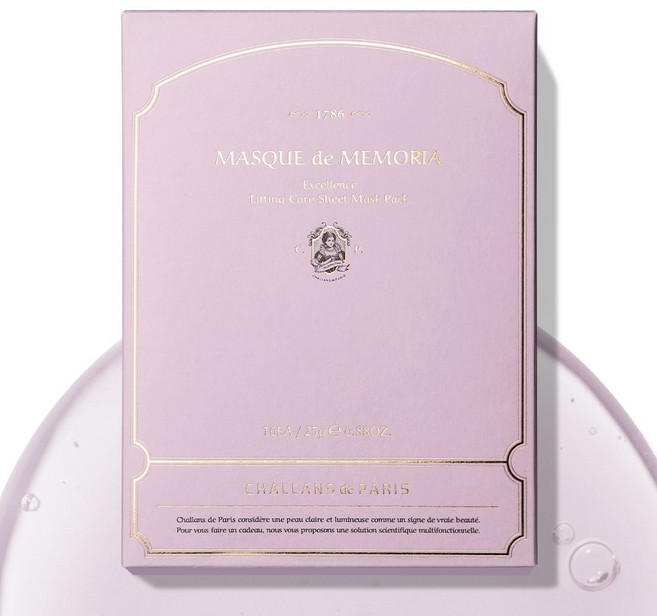 샬랑 드 파리 주름 리프팅 마스크팩 10매 엑셀랑스, 1개, 10개입