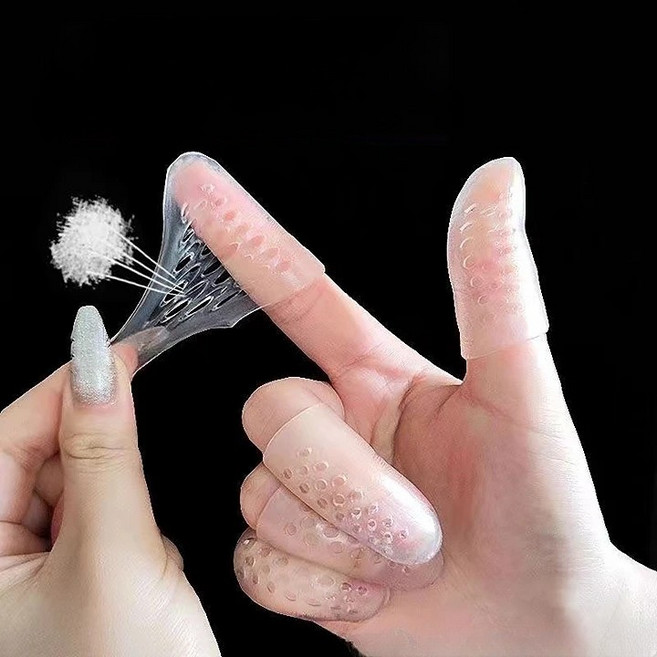 이츠오 새끼 발가락 실리콘 통풍 쓸림 방지 보호 골무, 10개