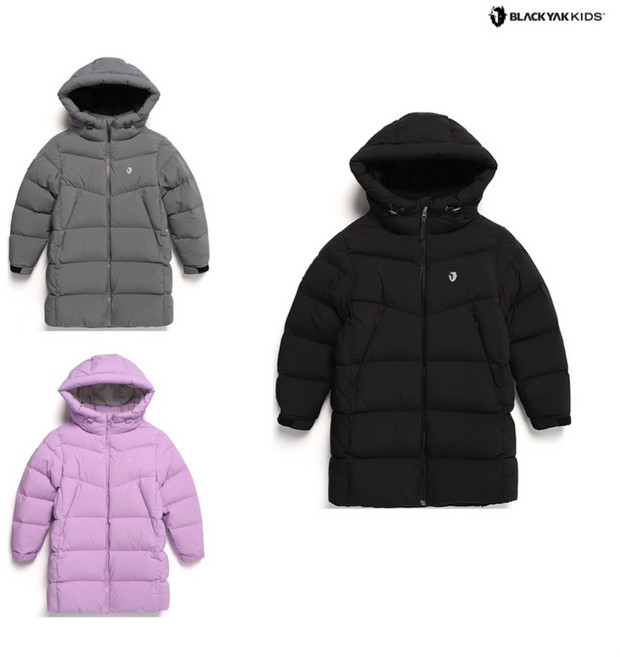 블랙야크키즈 인기만점 역시즌 BKU테즈L다운자켓 공용 롱다운 1BKPAW3933