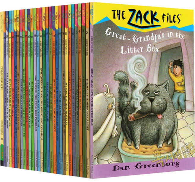 [콕서점] 잭파일 30권 Zack Files 세트 영어원서 음원제공, 잭파일 (30권 세트)