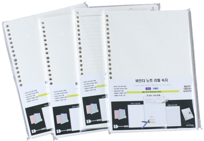 (한국연필)프리미엄 고급 내지 A4 B5, 80개입, 2개, B5가로줄
