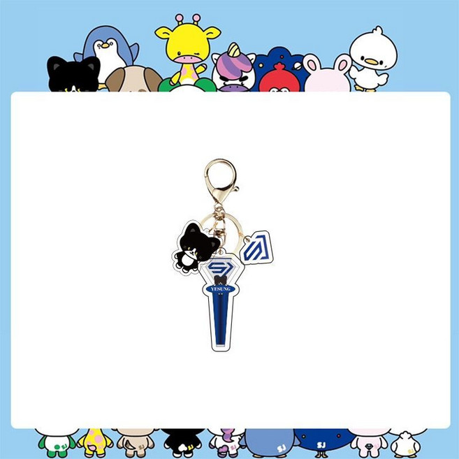 Super Junior 壓克力鑰匙扣, 1個, 【Yesung-藝聲】鑰匙扣