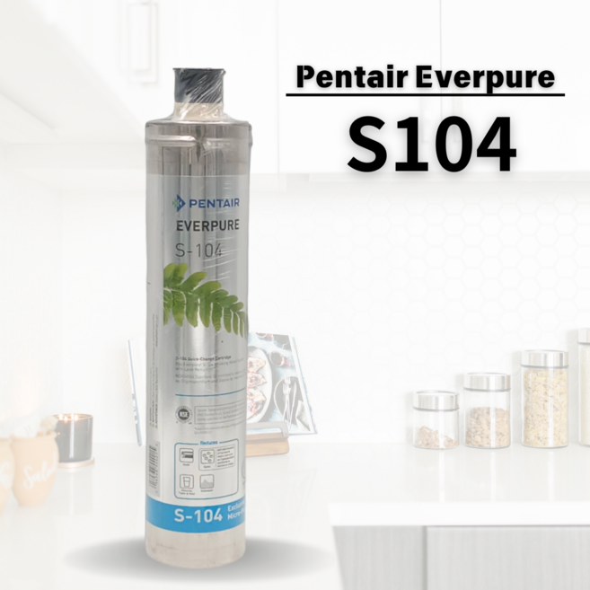 Pentair Everpure S104除鉛抑垢家用濾心 美國原裝進口, 1個, S104