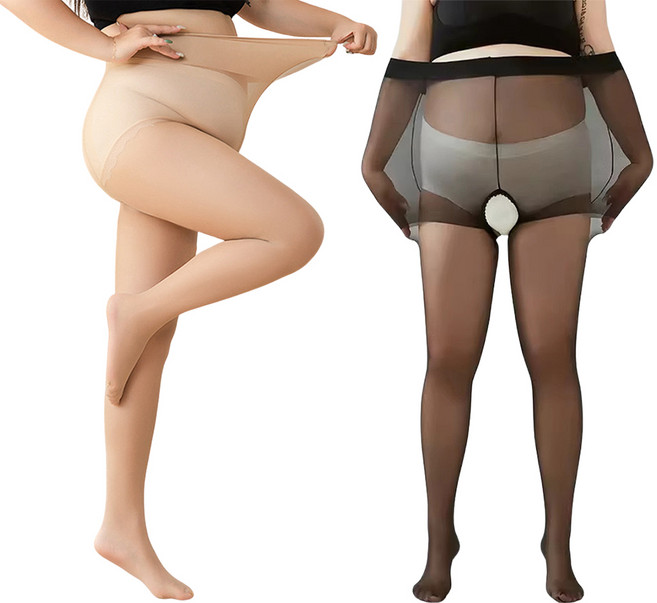 다이나토리 0D 쫀쫀한 2XL 빅사이즈 팬티 스타킹 4P