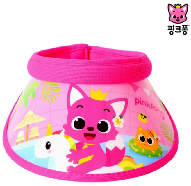 핑크퐁 썬캡 물놀이-F04