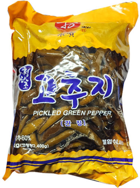동보식품 청양초간장고추지(실온 4Kg, 1개