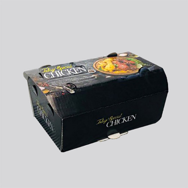 식품포장 치킨박스 블랙쉐프 대 100매, 단품, 단품