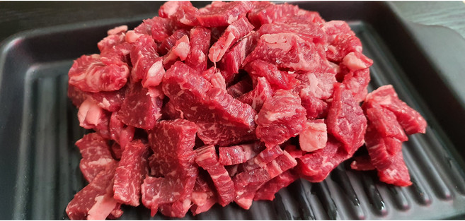 가성비 한우 국거리 양지 100g 영양식 철분 보충 감칠맛 육수, 1개