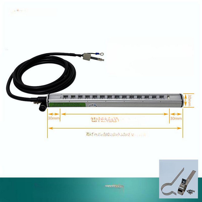 정전기제거 장치 이온아이저 이오나이저 이온팬 블로워 제거기 공업용 정전기방지, 1500mm, 1개, 기본 색상